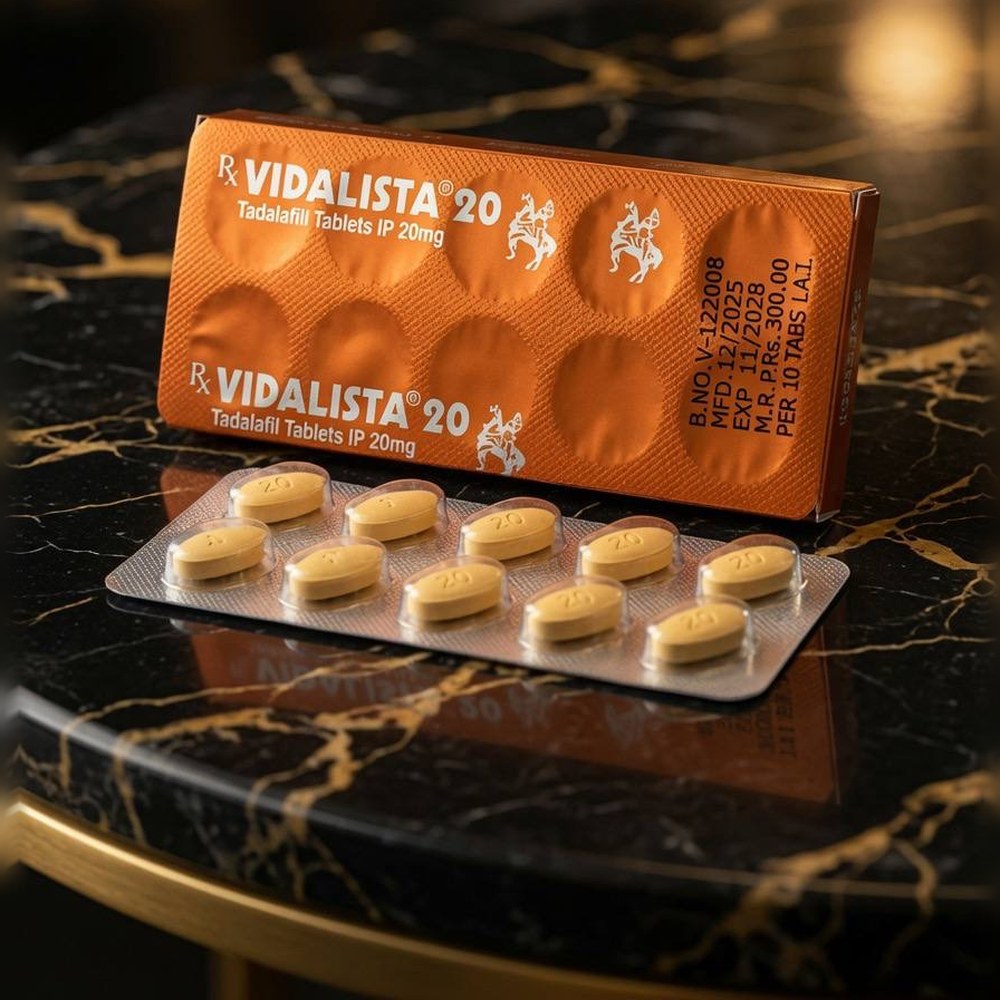 AlphaGainz Cialis (Vidalista) 20mg (20 Pills)